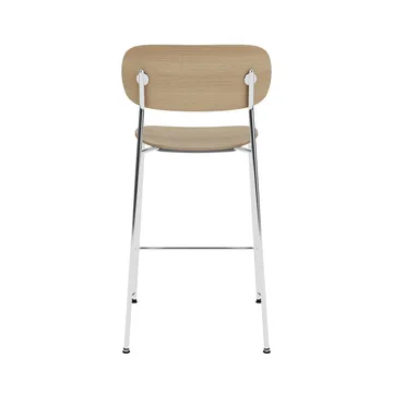 Co Bar Chair 바 스툴 - Oak-chromed steel, 65 cm - Audo Copenhagen | 오도 코펜하겐