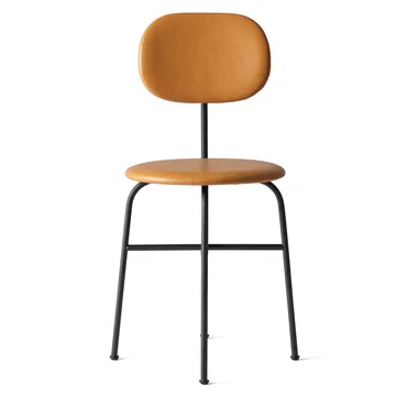 애프터룸 체어 블랙 레그 & 가죽 시트 - dakar 0250 - Audo Copenhagen | 오도 코펜하겐