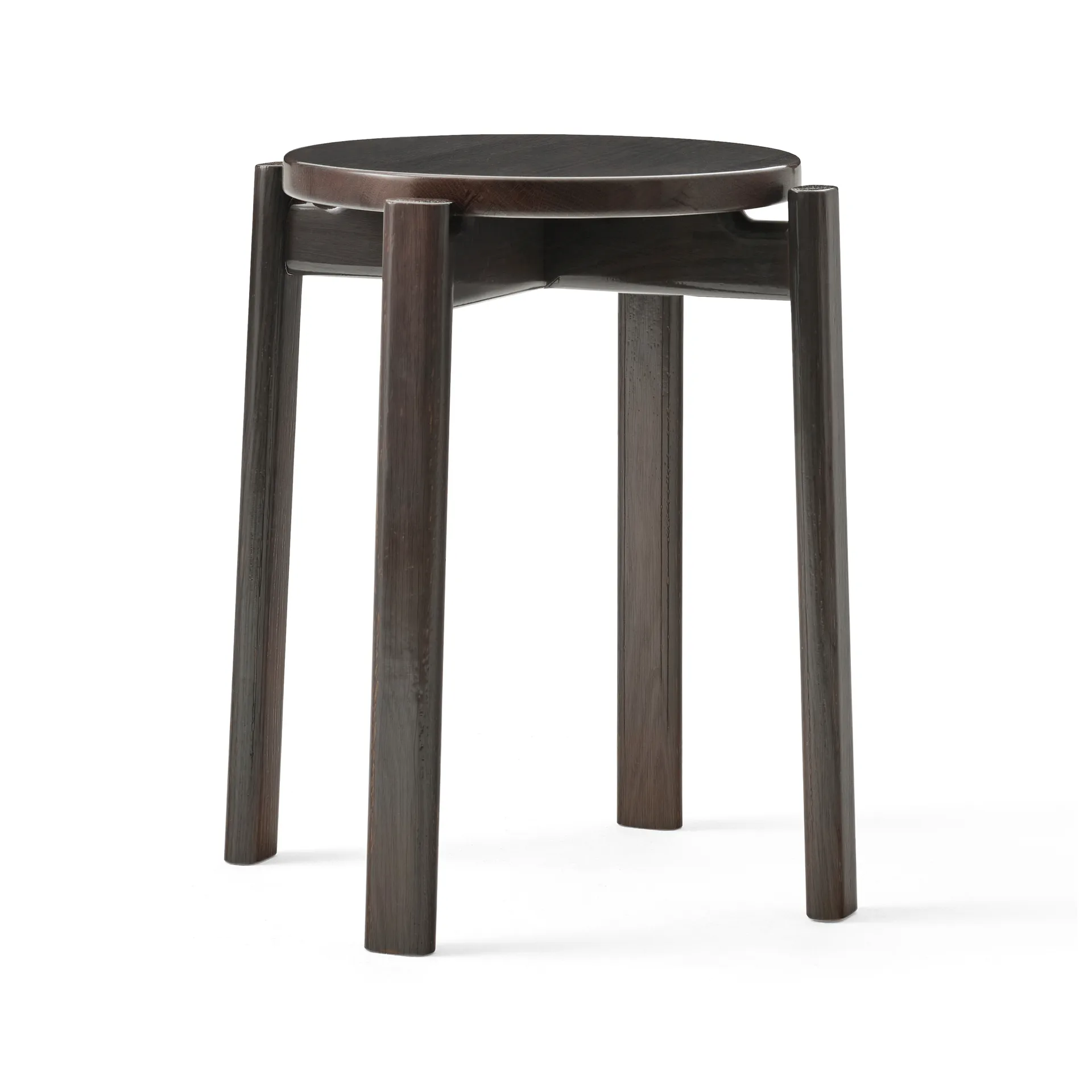 패시지 스툴, Dark lacquered oak Audo Copenhagen | 오도 코펜하겐