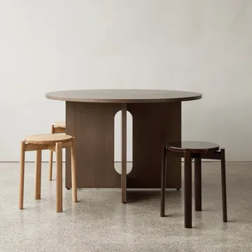 패시지 스툴 - Dark lacquered oak - Audo Copenhagen | 오도 코펜하겐