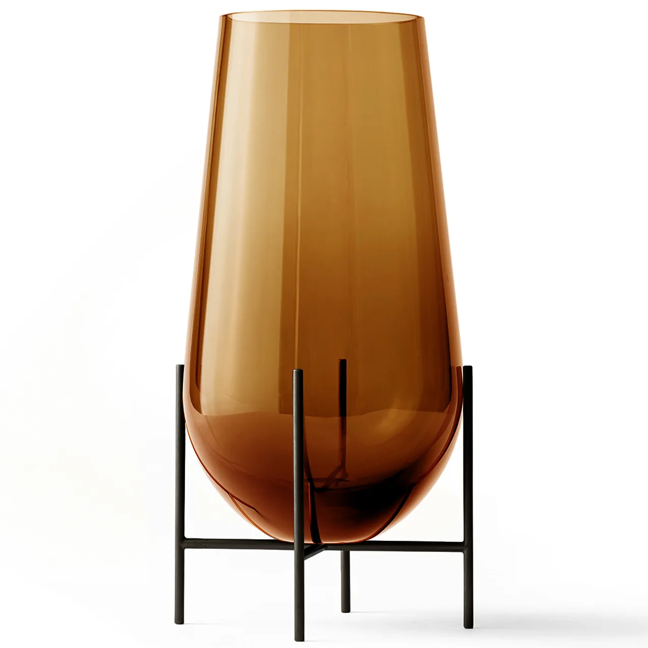 Echasse 화병 L, Amber-bronzed brass Audo Copenhagen | 오도 코펜하겐