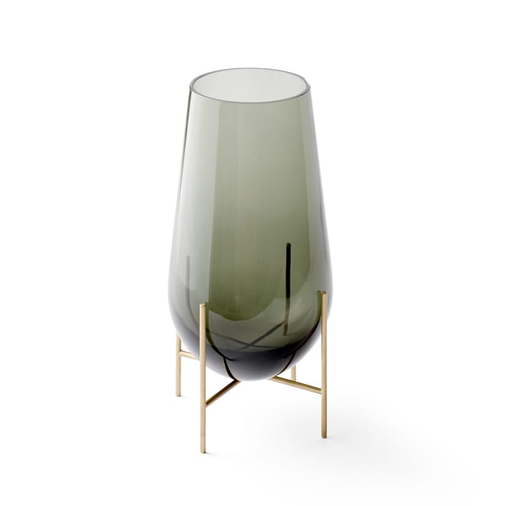 Échasse 미듐 화병, smoke-coloured glass Audo Copenhagen | 오도 코펜하겐