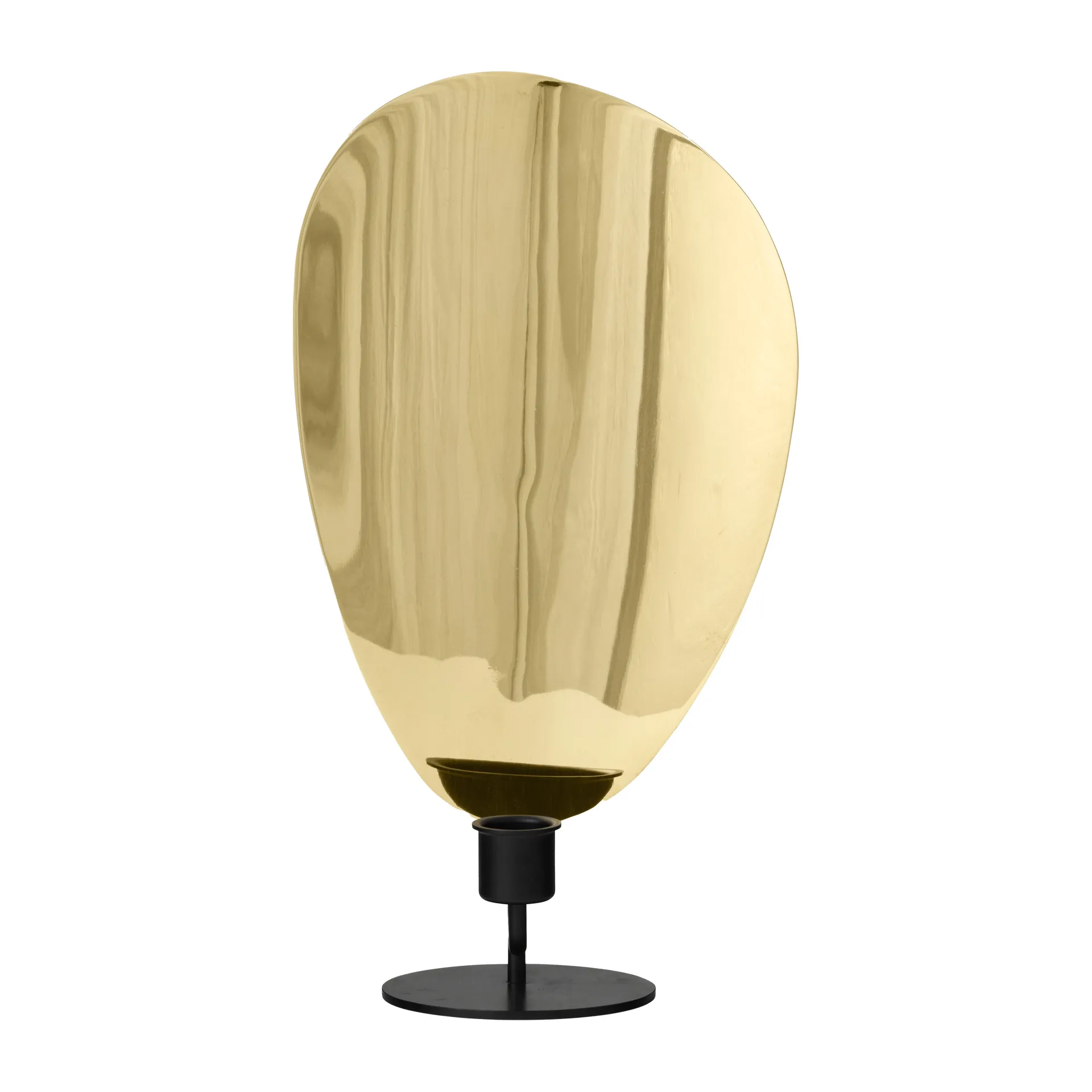 Flambeau 캔들스틱 30 cm, Black-polished brass Audo Copenhagen | 오도 코펜하겐