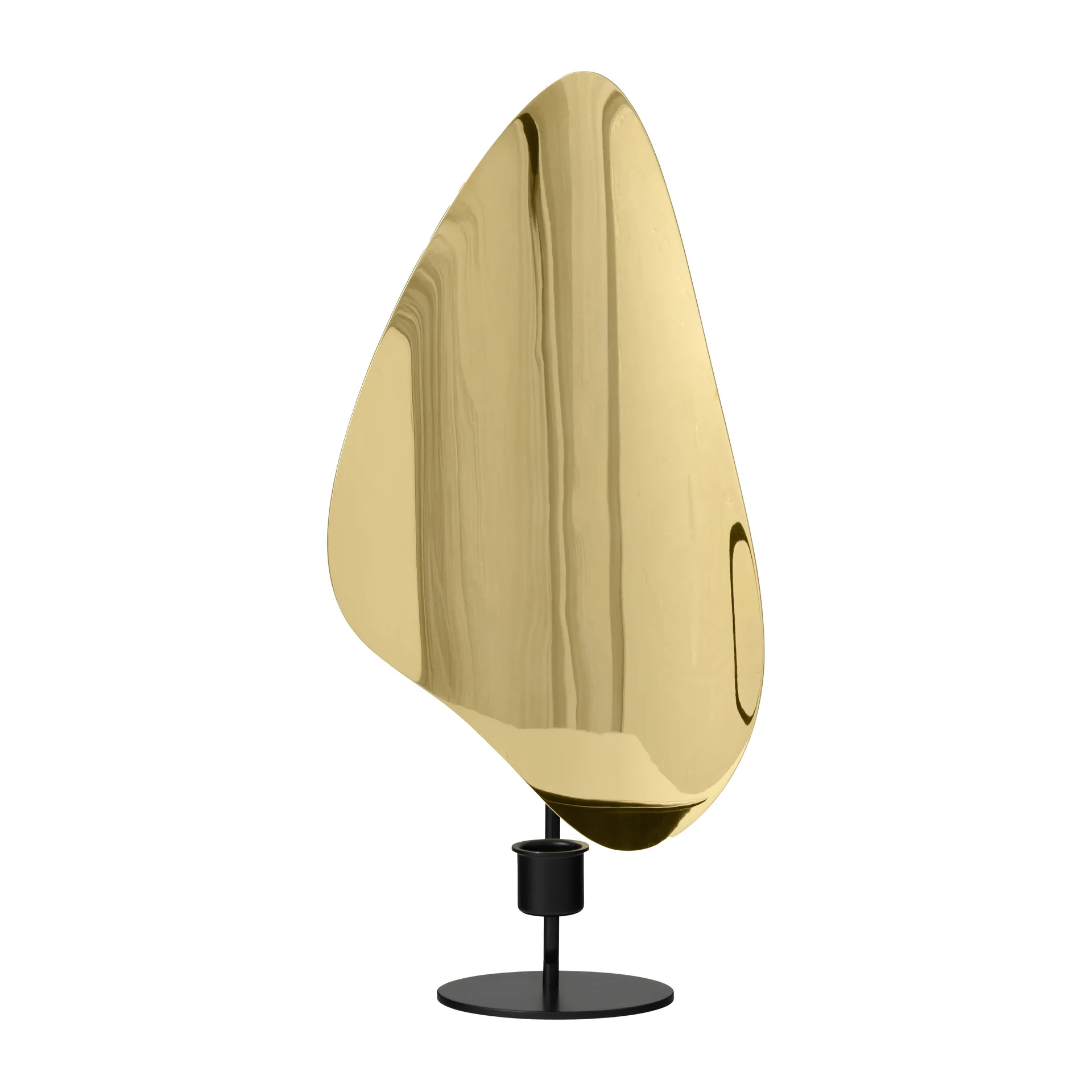 Flambeau 캔들스틱 34 cm, Black-polished brass Audo Copenhagen | 오도 코펜하겐