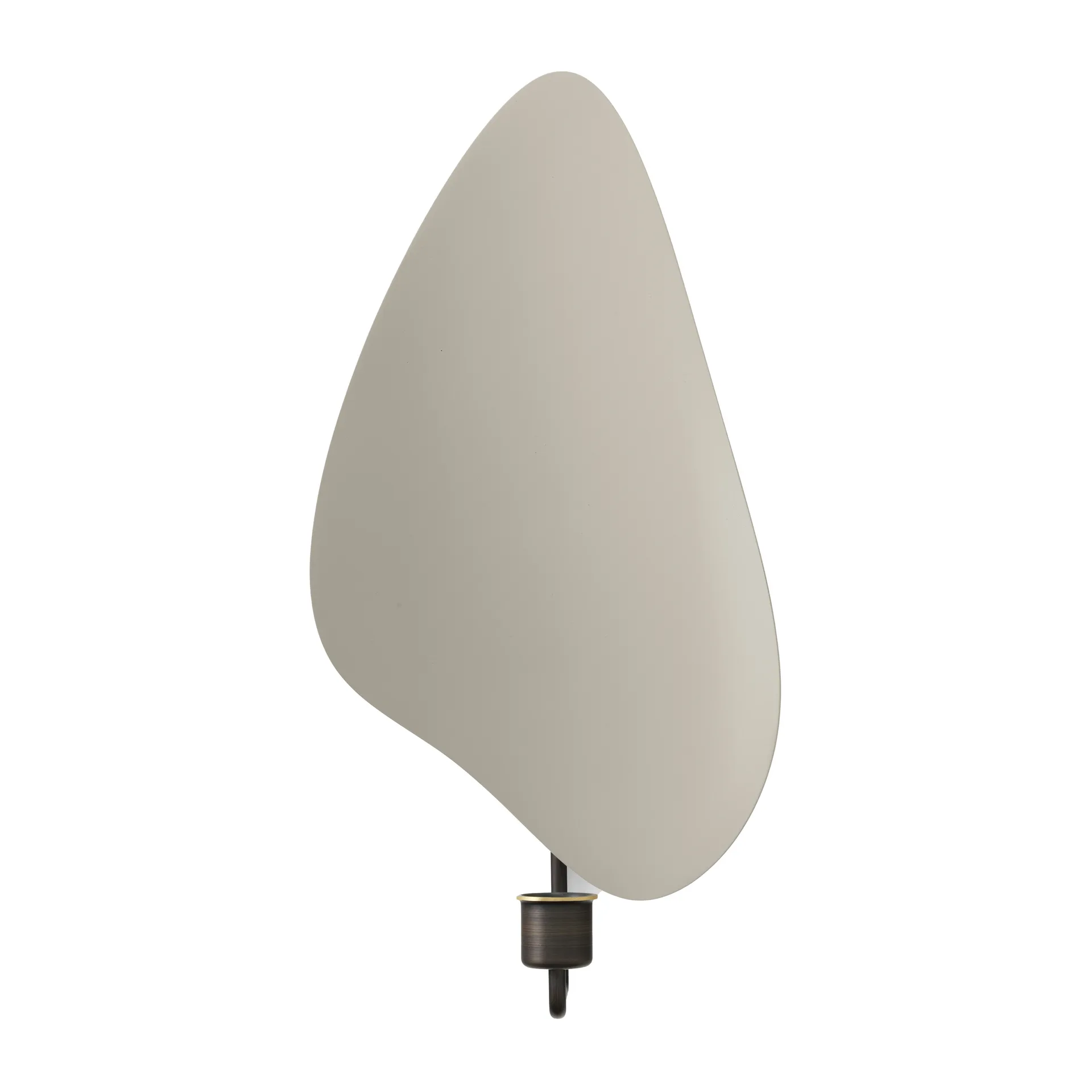 Flambeau 캔들스틱 벽 34 cm, Bronzed brass-grey Audo Copenhagen | 오도 코펜하겐