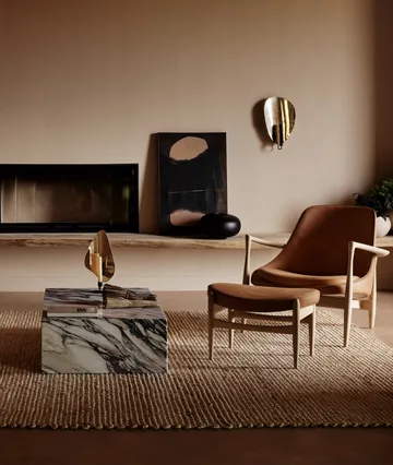 Flambeau 캔들스틱 벽 40 cm - Black-polished brass - Audo Copenhagen | 오도 코펜하겐