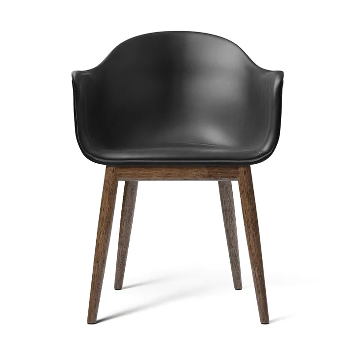 Harbour 다이닝 체어 풀 쿠션 마감 - Dark stained oak - Audo Copenhagen | 오도 코펜하겐