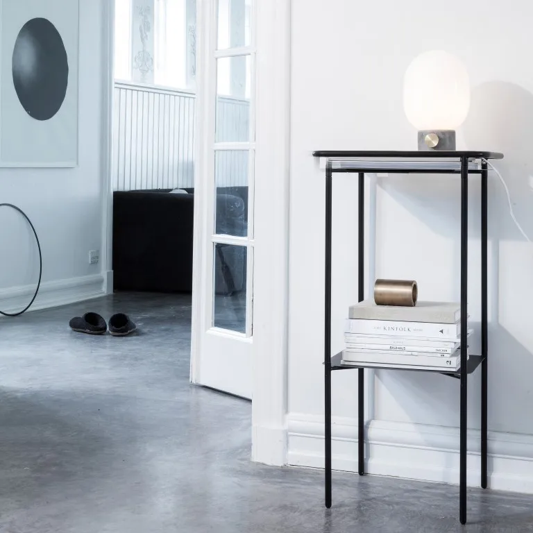 JWDA 테이블 조명, Concrete-brass, Small Audo Copenhagen | 오도 코펜하겐