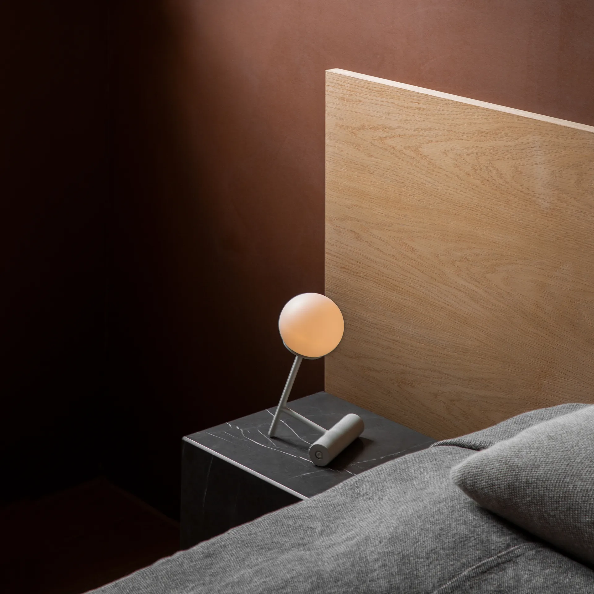 페어 LED 무선 테이블 조명, light grey Audo Copenhagen | 오도 코펜하겐