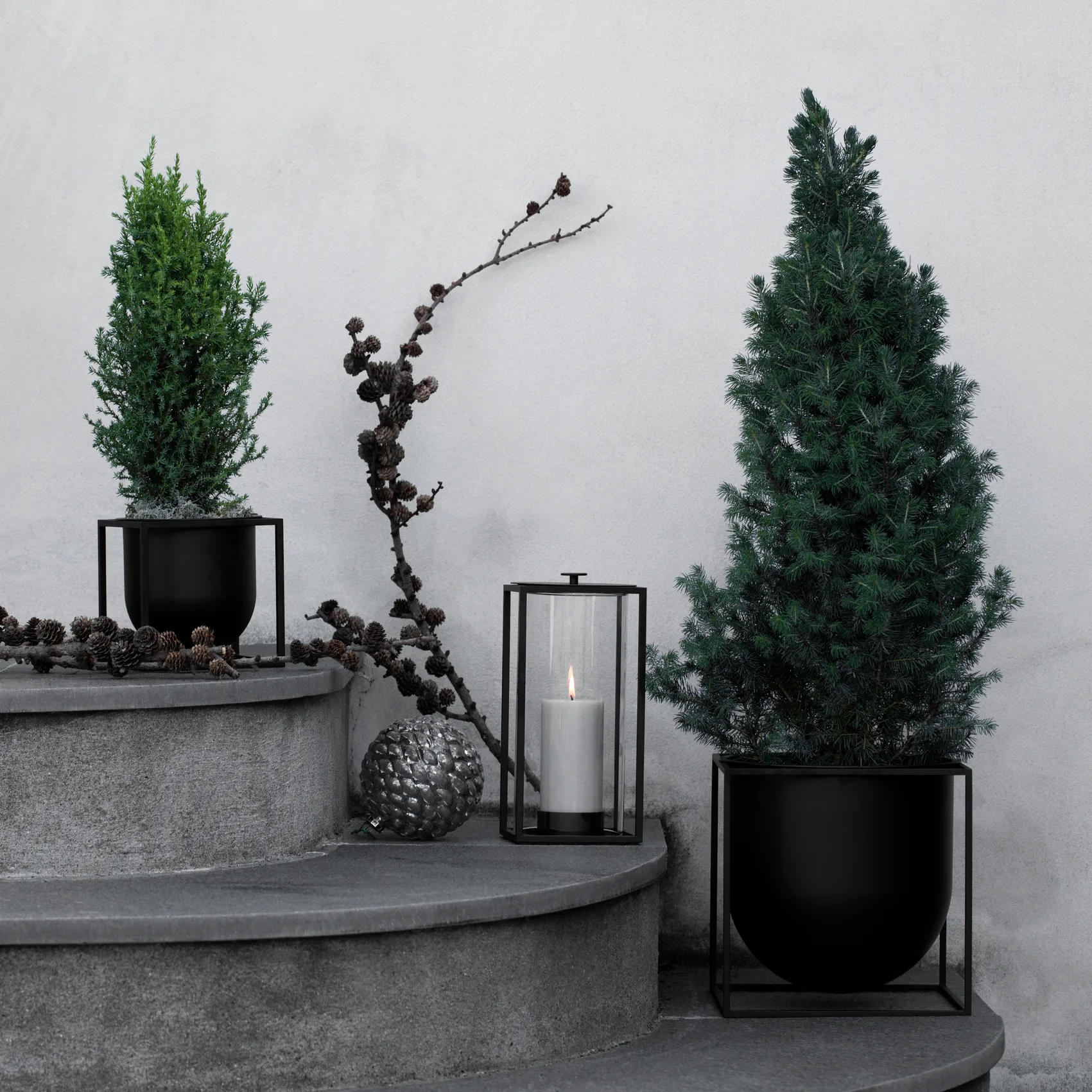 Light'In 캔들홀더, Black Audo Copenhagen | 오도 코펜하겐