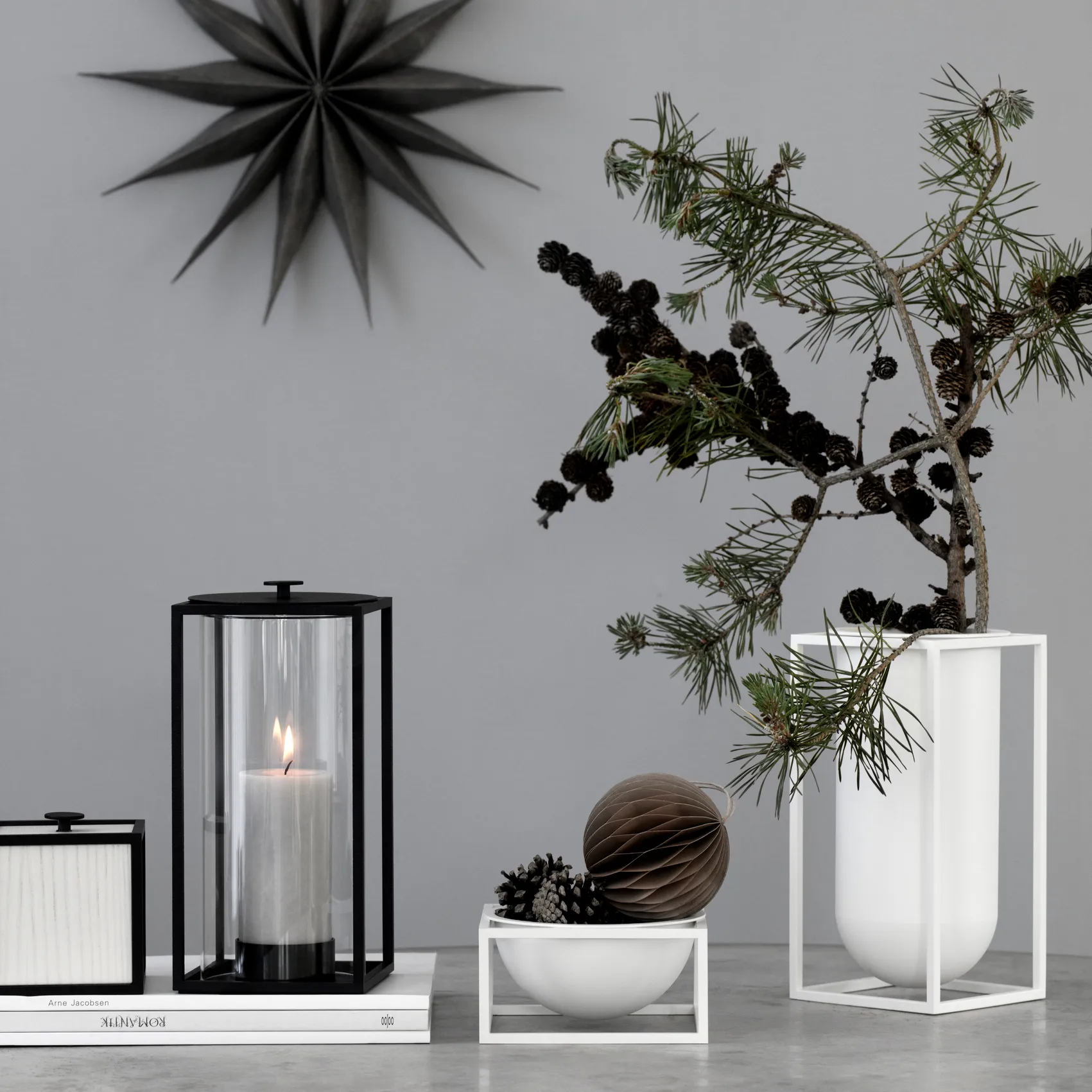 Light'In 캔들홀더, Black Audo Copenhagen | 오도 코펜하겐