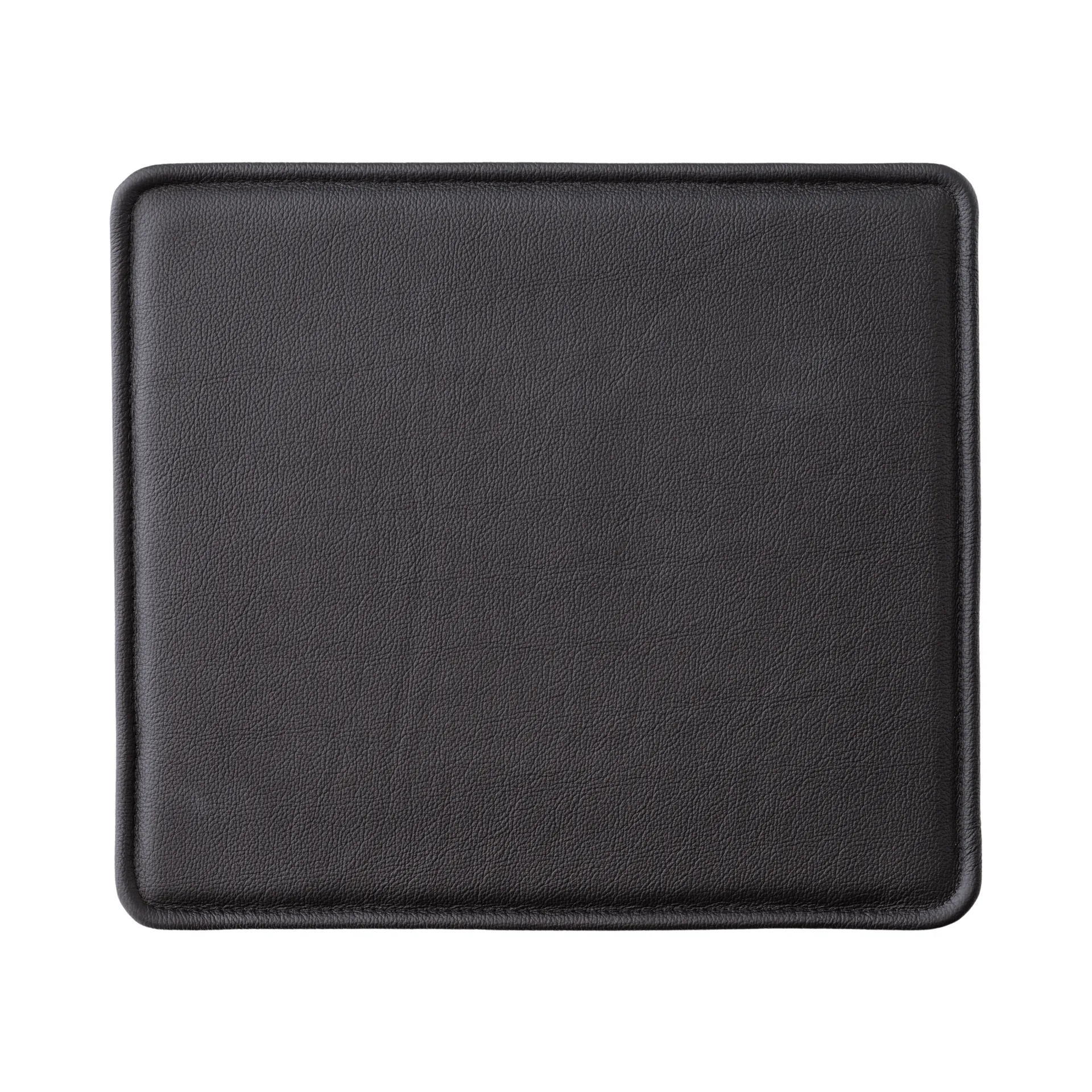 Mauro 의자 방석, Leather Madras Black Audo Copenhagen | 오도 코펜하겐