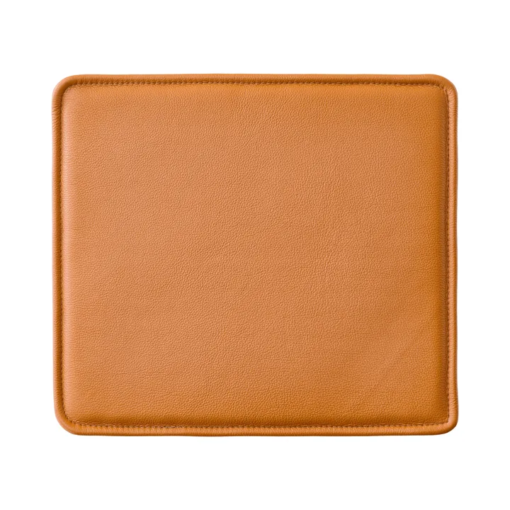 Mauro 의자 방석 - Leather Madras Cognac - Audo Copenhagen | 오도 코펜하겐