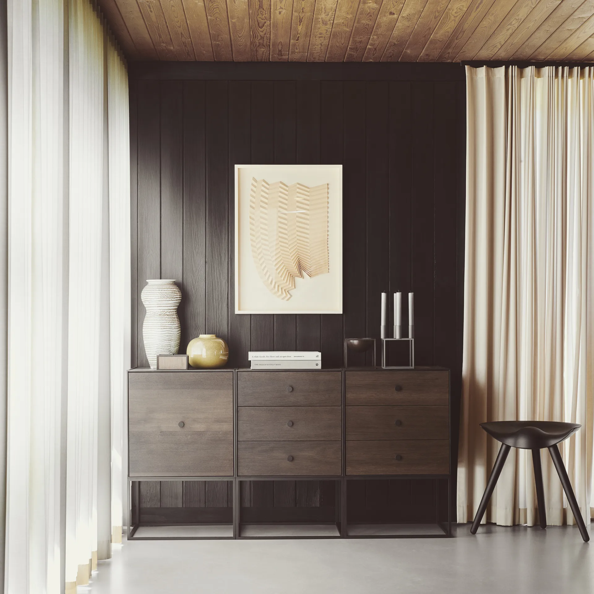 ML42 스툴 48 cm, Brown oiled oak Audo Copenhagen | 오도 코펜하겐