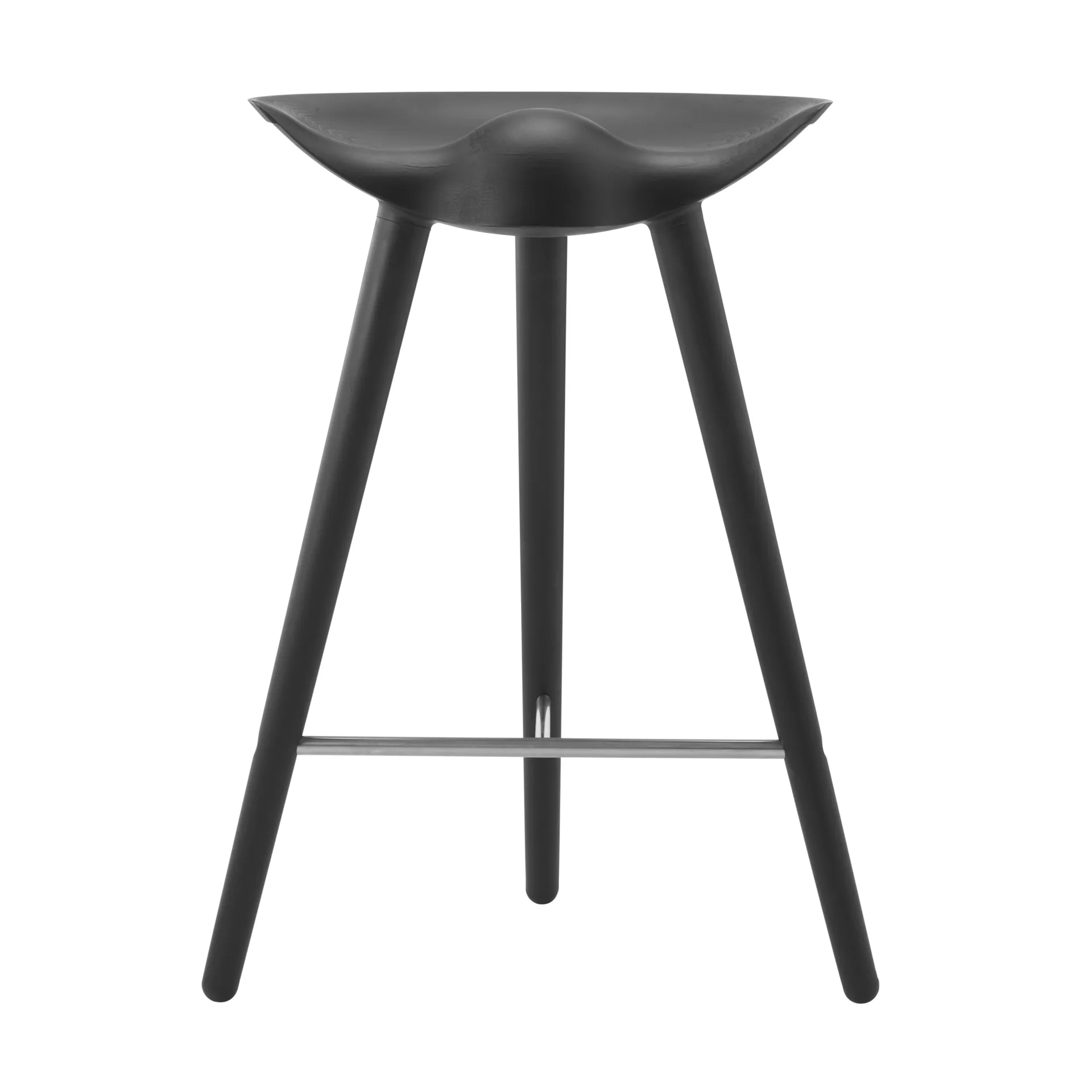 ML42 바 스툴 69 cm, Black-stained beech steel Audo Copenhagen | 오도 코펜하겐