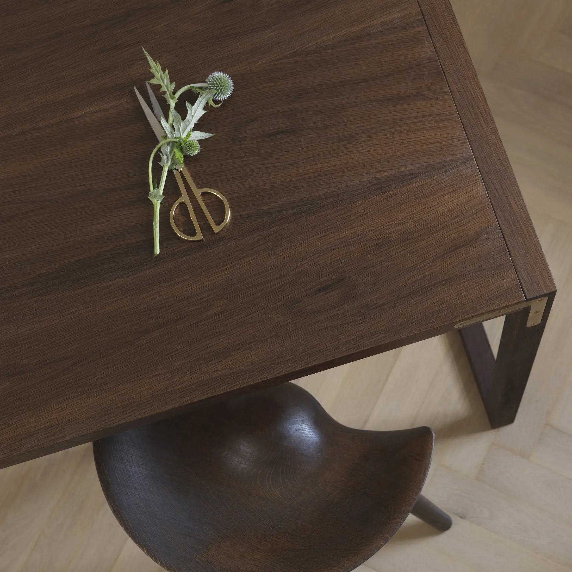 ML42 바 스툴 69 cm, Brown oiled oak-steel Audo Copenhagen | 오도 코펜하겐