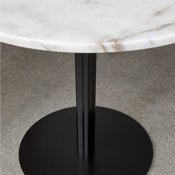 하버 컬럼 다이닝 테이블 - Oak black-ø80 cm-black stand - Audo Copenhagen | 오도 코펜하겐