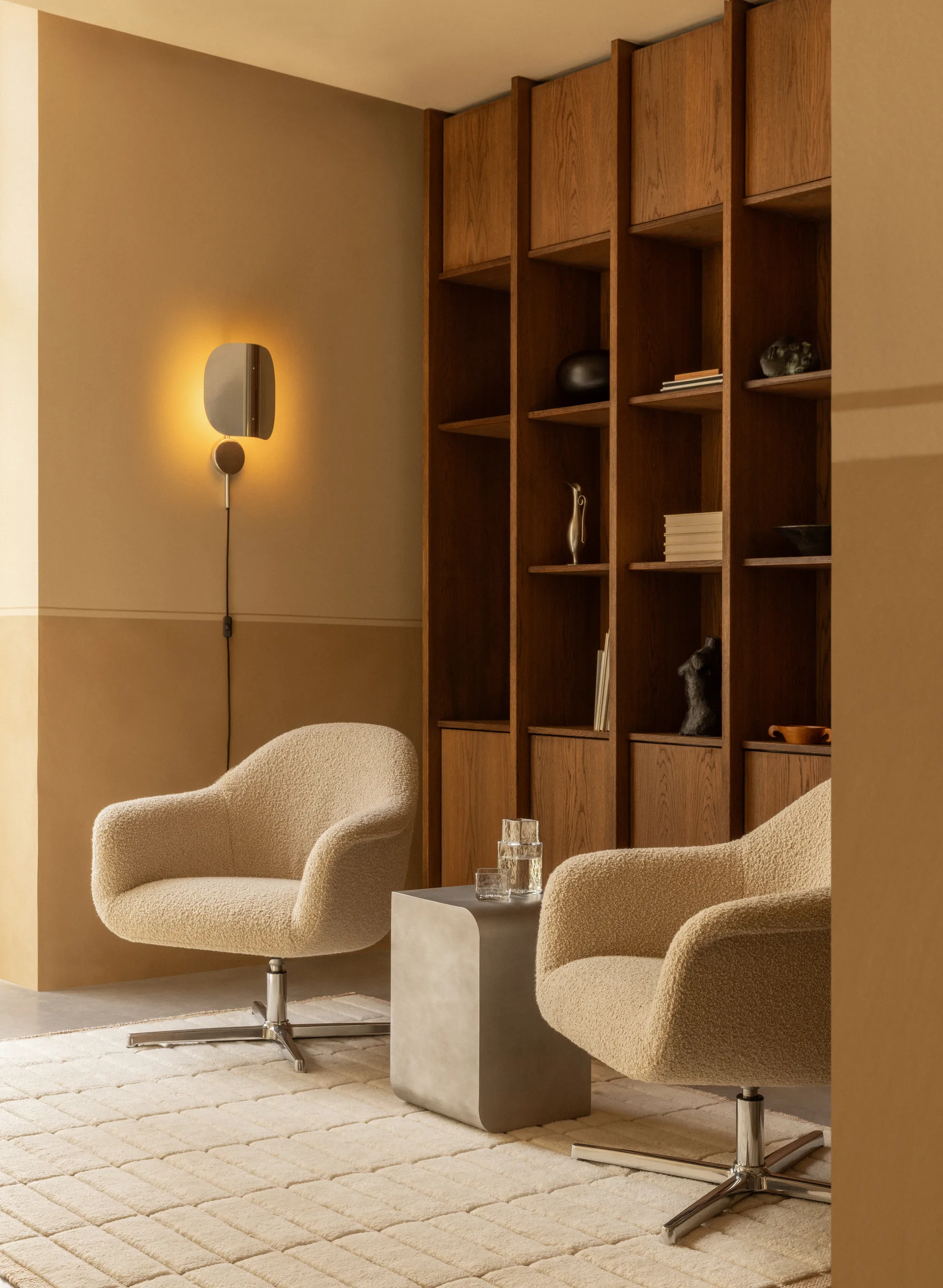 윙 벽 조명, Polished aluminium, 47 cm Audo Copenhagen | 오도 코펜하겐