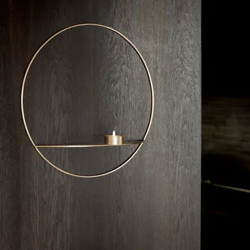 POV 원형 라지 티라이트 홀더 - brass - Audo Copenhagen | 오도 코펜하겐