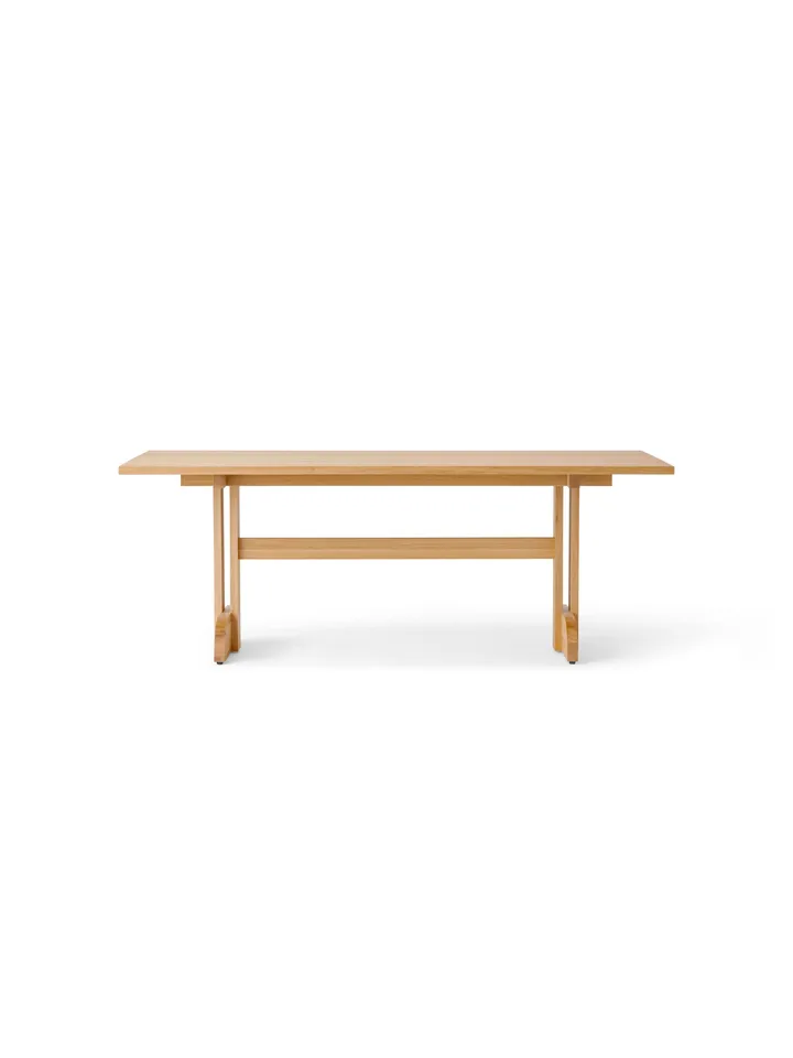 Puffin 다이닝 테이블 오크 원목 내추럴 - Natural oak, 200x95 cm - Audo Copenhagen | 오도 코펜하겐