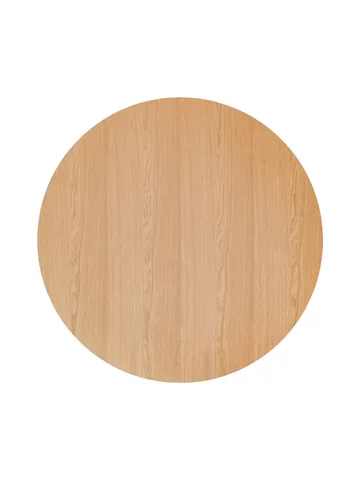 Puffin 다이닝 테이블 오크 베니어 내추럴 - Natural oak veneer, Ø140 cm - Audo Copenhagen | 오도 코펜하겐