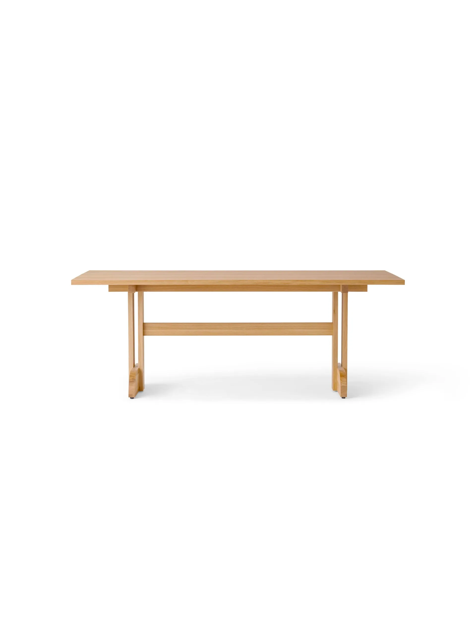 Puffin 다이닝 테이블 오크 베니어 내추럴, Natural oak veneer, 200x95 cm Audo Copenhagen | 오도 코펜하겐
