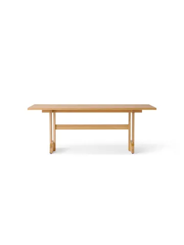 Puffin 다이닝 테이블 오크 베니어 내추럴 - Natural oak veneer, 200x95 cm - Audo Copenhagen | 오도 코펜하겐