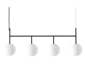 TR 레일 펜던트 조명 Black DtW - Polished opal glass - Audo Copenhagen | 오도 코펜하겐