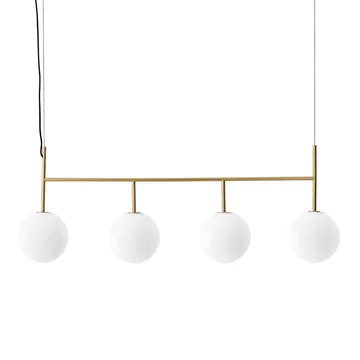 TR 레일 펜던트 조명 brass DtW - Polished opal glass - Audo Copenhagen | 오도 코펜하겐