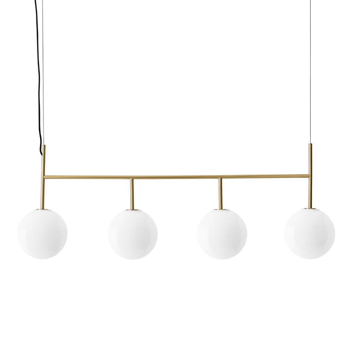 TR 레일 펜던트 조명 brass DtW - Polished opal glass - Audo Copenhagen | 오도 코펜하겐