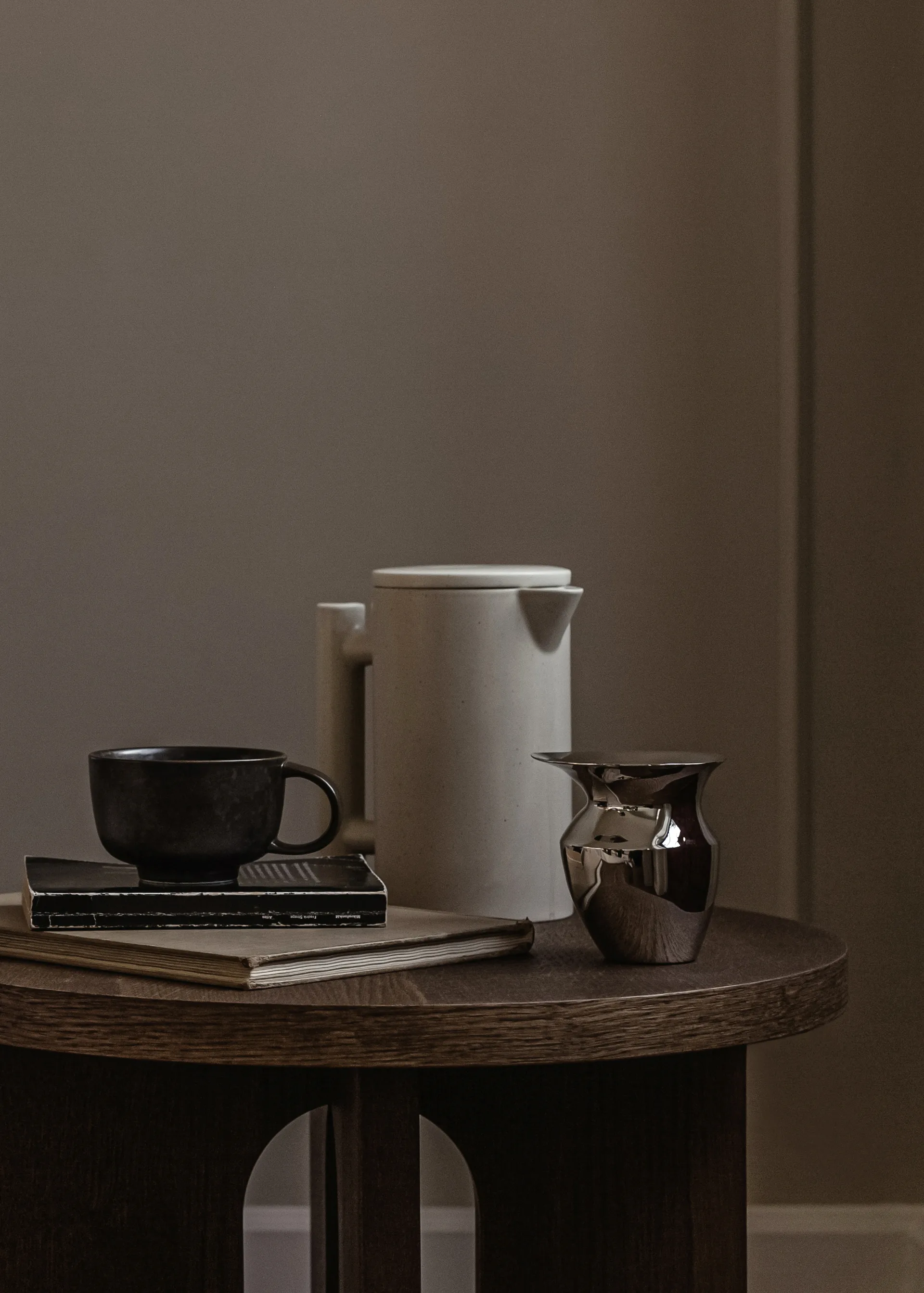 Yana 커피 팟 1 리터, Grey glazed Audo Copenhagen | 오도 코펜하겐