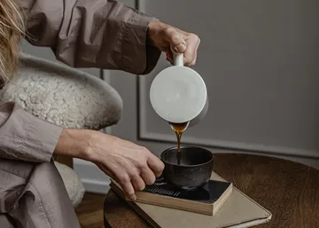 Yana 커피 팟 1 리터 - Grey glazed - Audo Copenhagen | 오도 코펜하겐