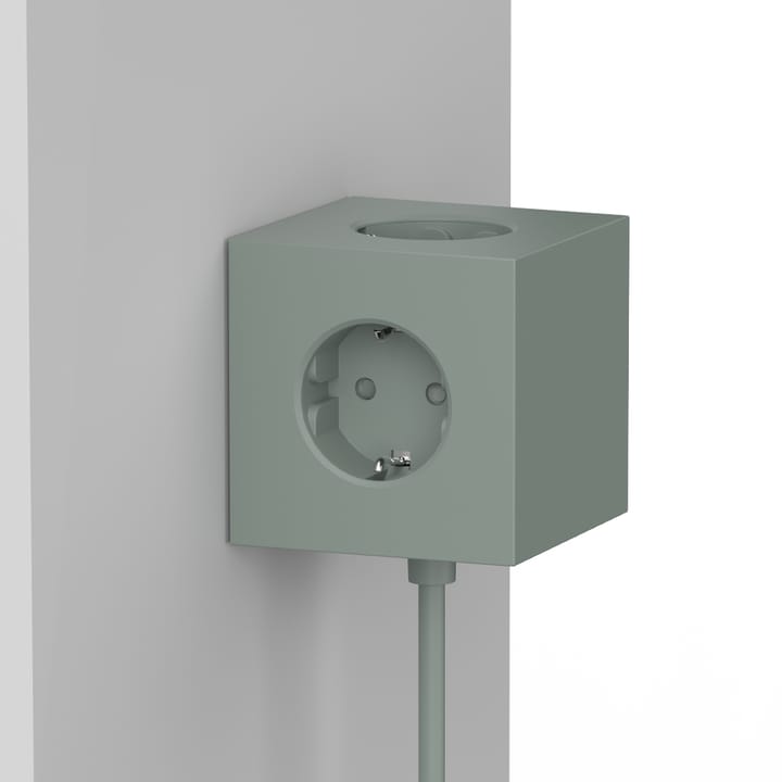 스퀘어 1 멀티탭, oak green Avolt | 아볼트