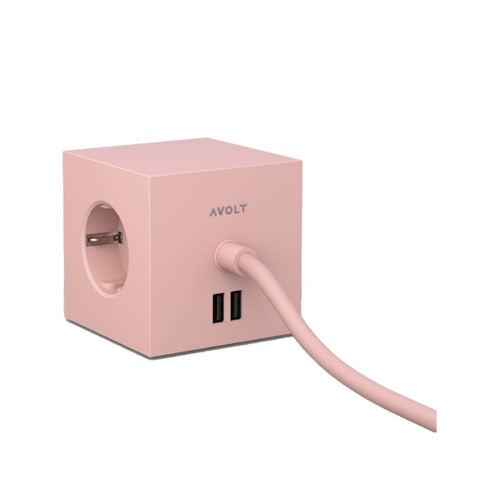 스퀘어 1 멀티탭, old pink Avolt | 아볼트