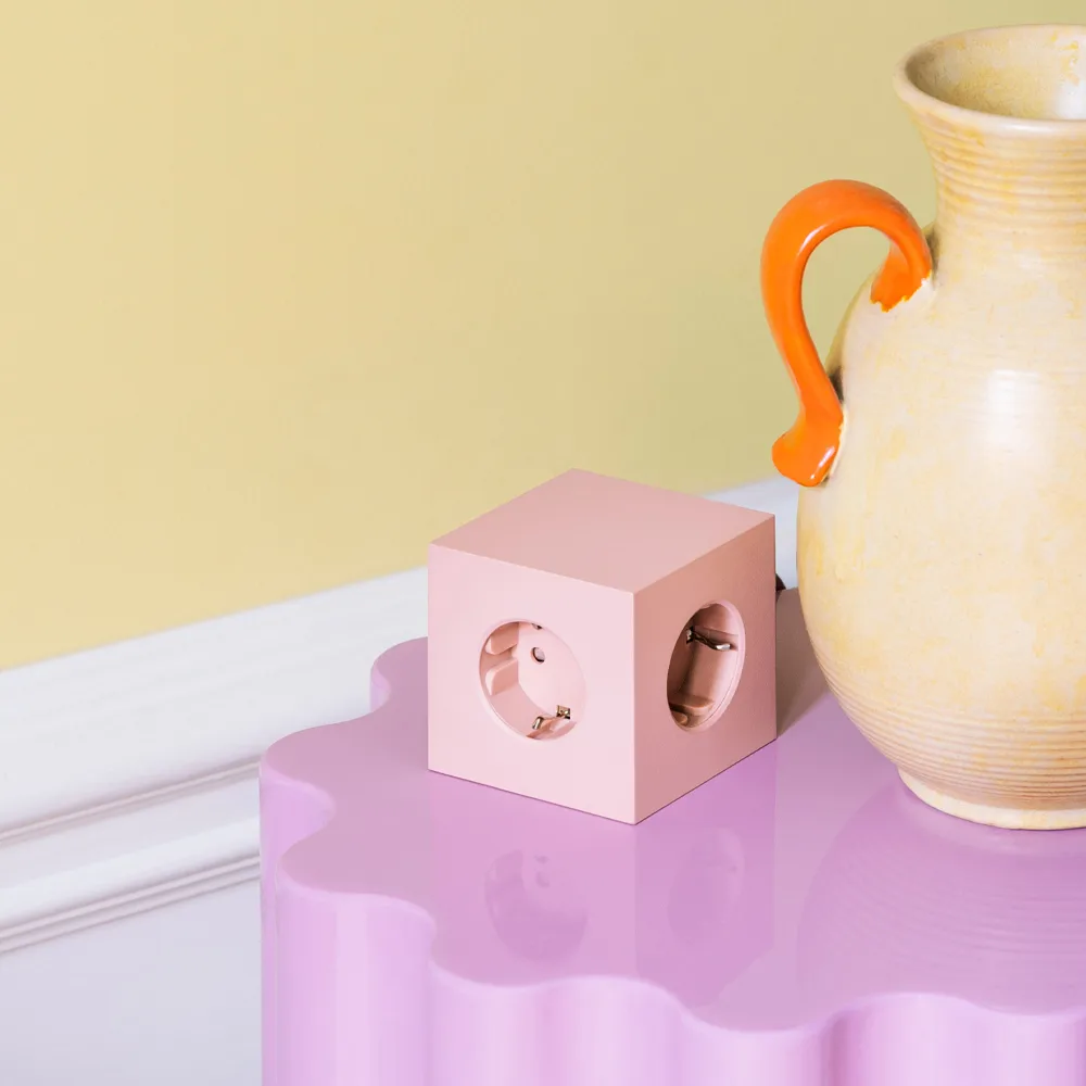 스퀘어 1 멀티탭, old pink Avolt | 아볼트