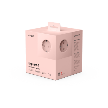 스퀘어 1 소켓 USB-C 30W 1.8 m - New Pink - Avolt | 아볼트