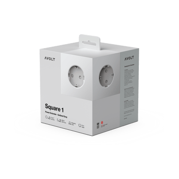 스퀘어 1 파워 스트립 USB-C 30W 3 m - Gotland Gray - Avolt | 아볼트