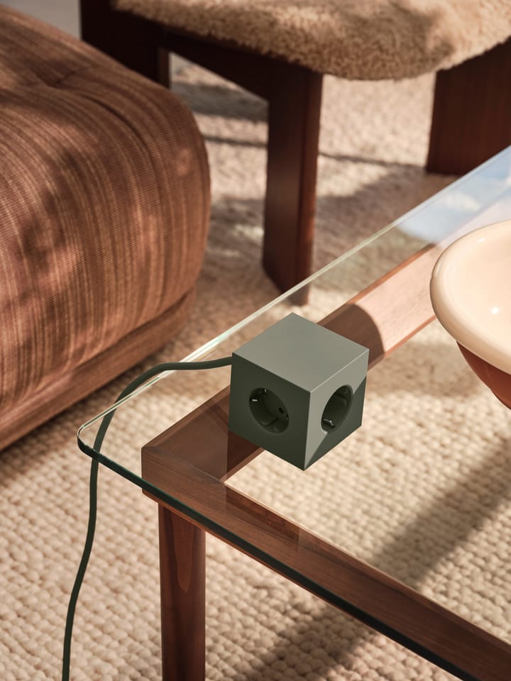 스퀘어 1 파워 스트립 USB-C 30W 3 m, Oak Green Avolt | 아볼트