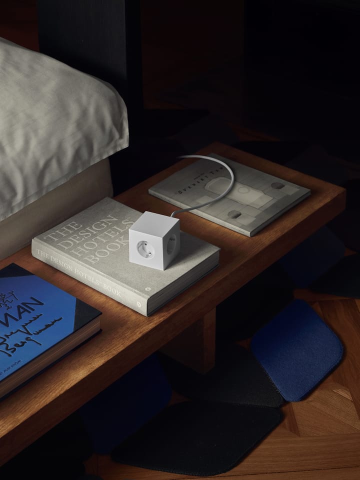 스퀘어 1 파워 스트립 USB-C 30W 3 m, White Martinelli Luce edition Avolt | 아볼트