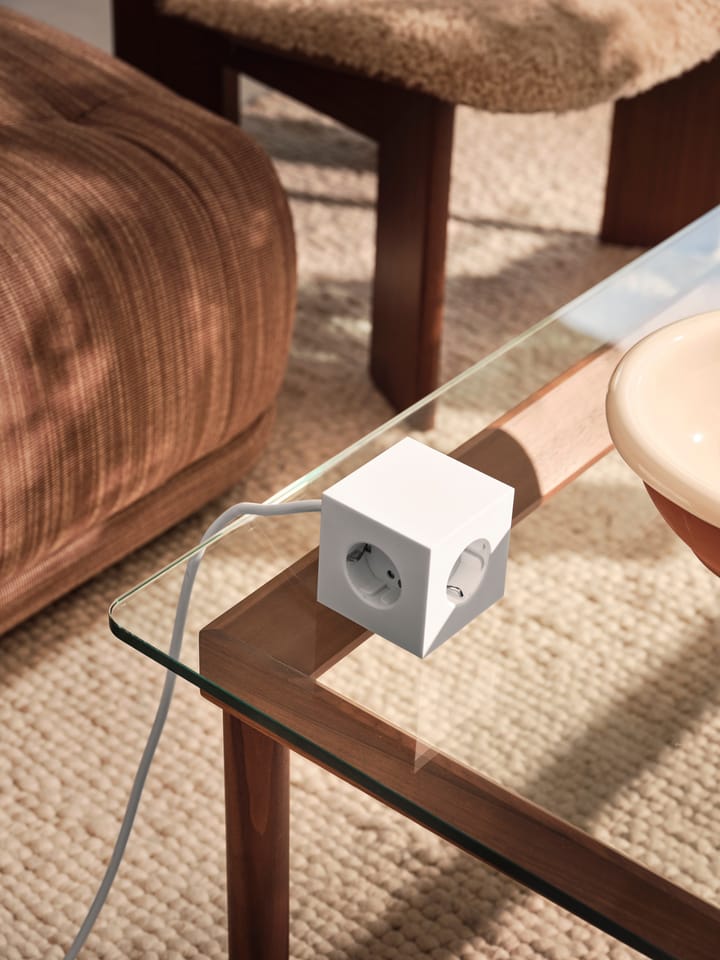 스퀘어 1 파워 스트립 USB-C 30W 3 m, White Martinelli Luce edition Avolt | 아볼트