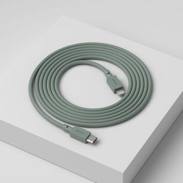 케이블 1 USB-C to 라이트닝 충전 케이블 2 m - Oak Green - Avolt | 아볼트