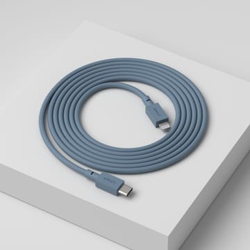 케이블 1 USB-C to 라이트닝 충전 케이블 2 m - Shark Blue - Avolt | 아볼트