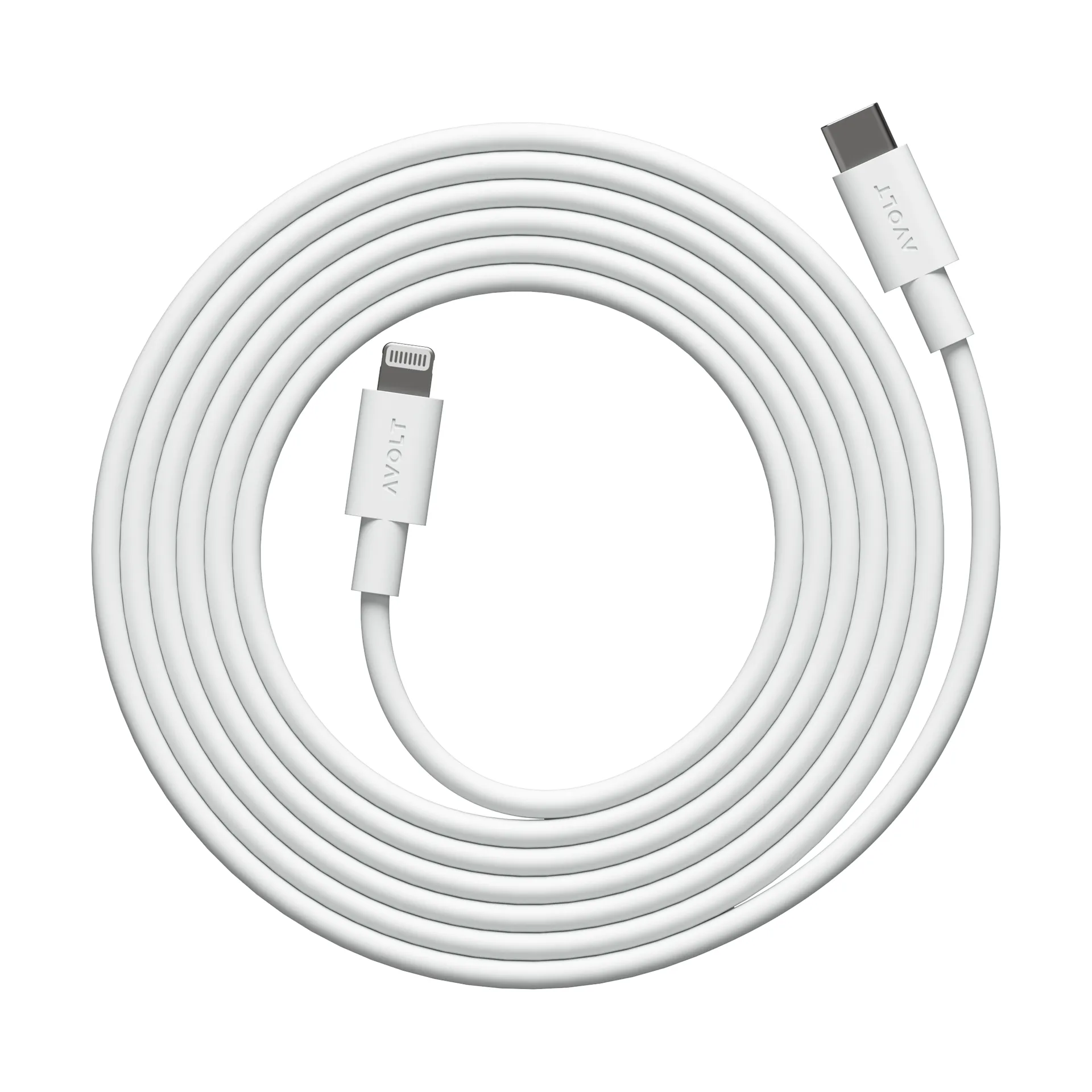 케이블 1 USB-C to 라이트닝 충전 케이블 2 m, White Martinelli Luce Edition Avolt | 아볼트