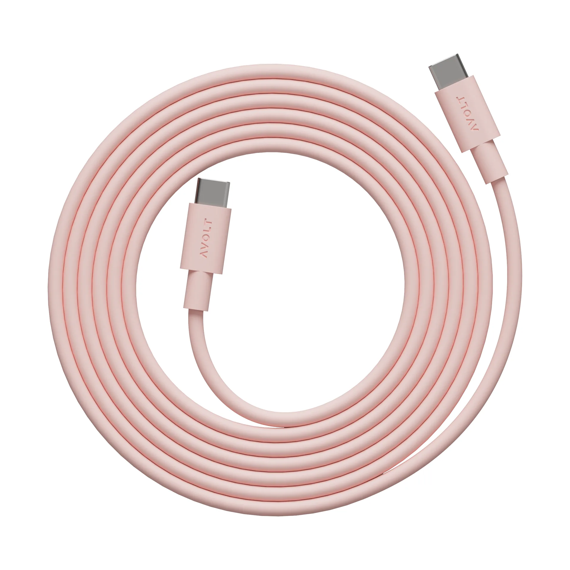 케이블 1 USB-C to USB-C 충전 케이블 2 m, New Pink Avolt | 아볼트