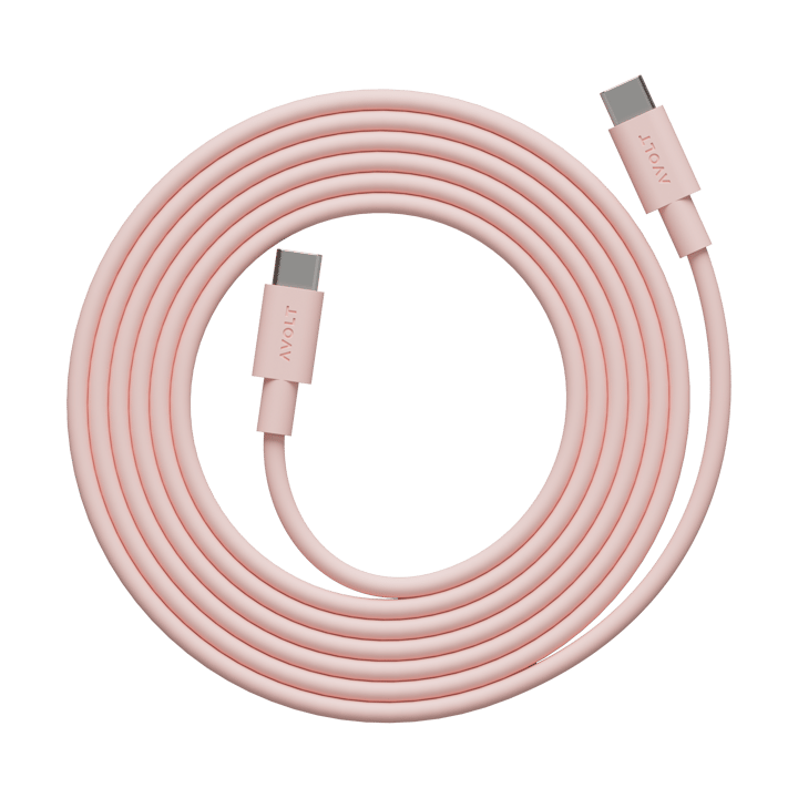 케이블 1 USB-C to USB-C 충전 케이블 2 m - New Pink - Avolt | 아볼트