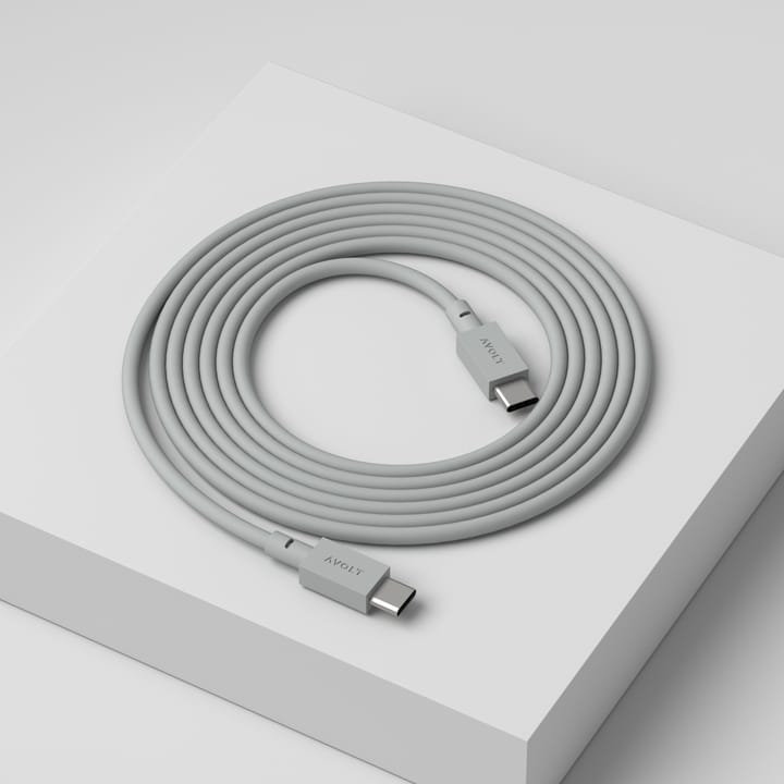 케이블 원 USB-C to USB-C 충전선 2 m, Gotland gray Avolt | 아볼트