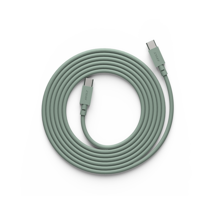 케이블 원 USB-C to USB-C 충전선 2 m - Oak green - Avolt | 아볼트