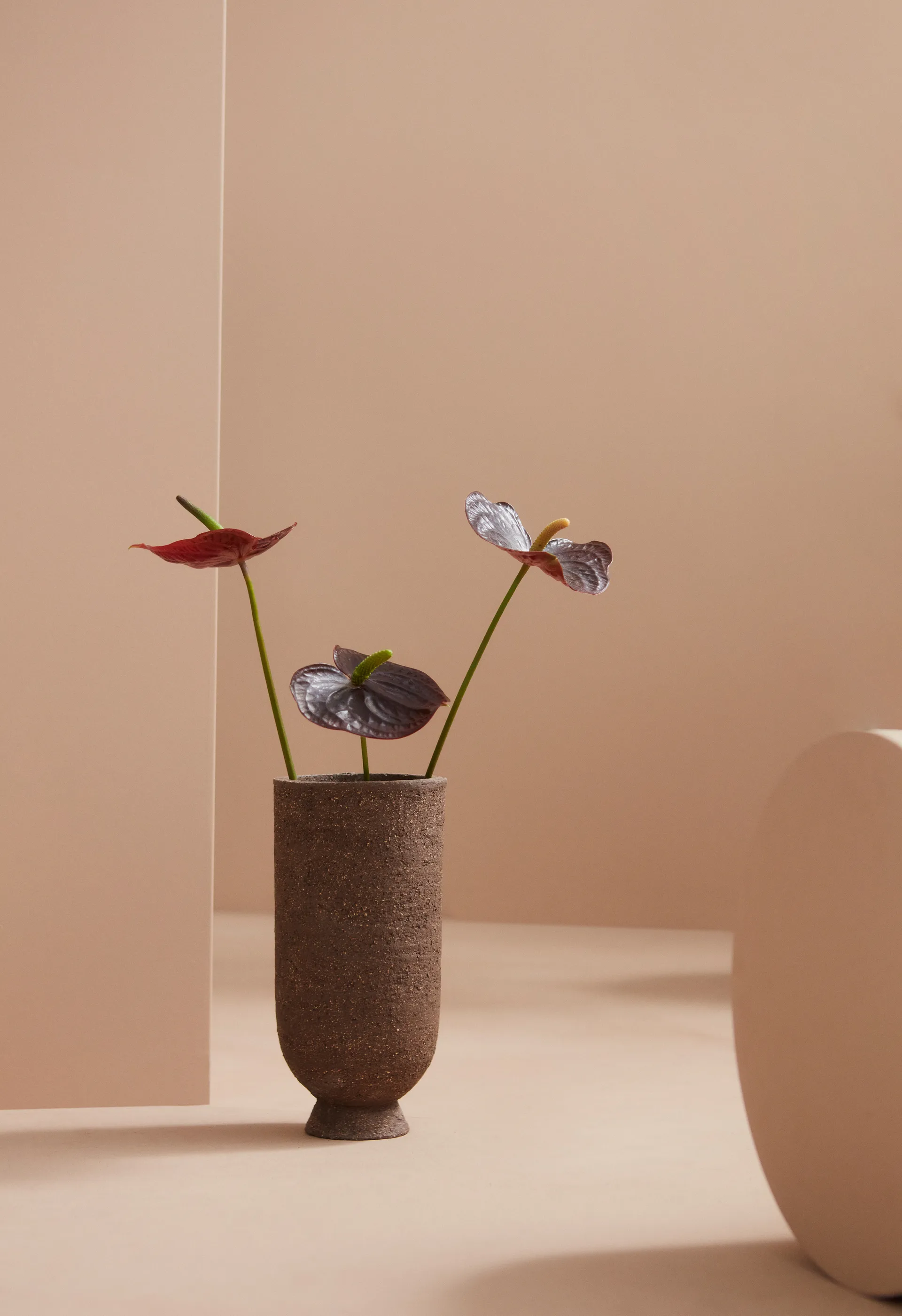 테라 화분-화병 Ø13 cm, Java brown AYTM | 에이와이티엠