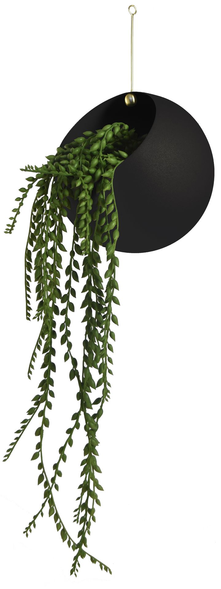 글로브 행잉 팟 21x32 cm, Black AYTM | 에이와�이티엠