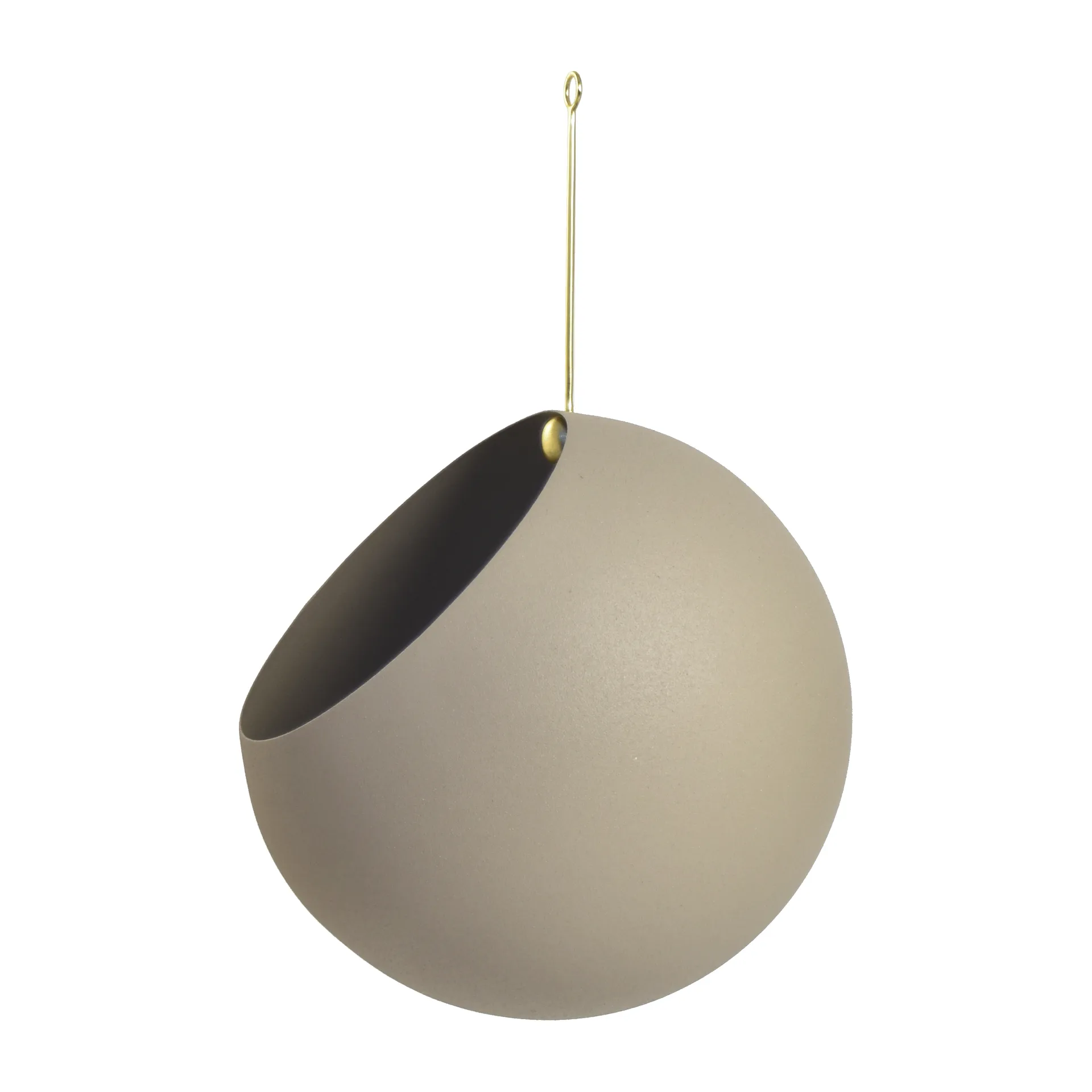 글로브 행잉 화분 21x32 cm, Taupe AYTM | 에이와이티엠
